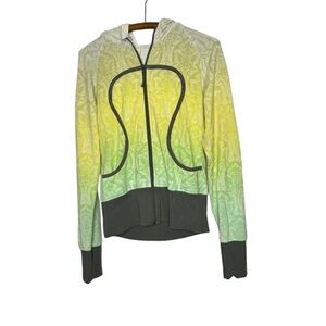 Lululemon Zip Up Jacket - Lightweight Scuba Ombré size 8